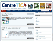 Tablet Screenshot of centretic.com
